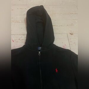 Polo by Ralph Lauren Black Zip-Up Sweater